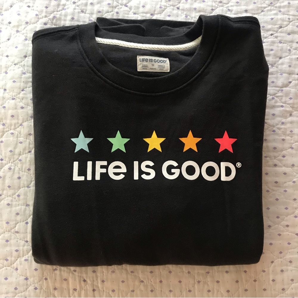 ❌NOT FOR SALE❌ EUC Life is Good sweatshirt